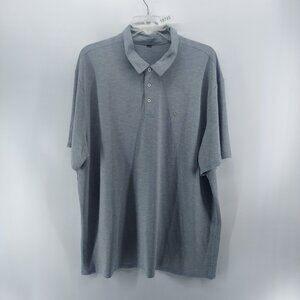 velocity polo shirt men size XL gray